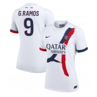 Maglia Calcio Paris Saint-Germain Goncalo Ramos #9 Seconda Divisa Donna 2024-25 Manica Corta